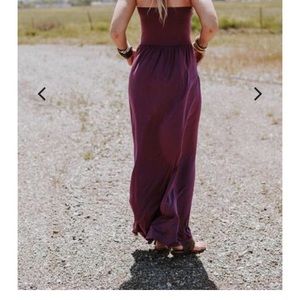 Beautiful and comfy strapless dress with pockets
